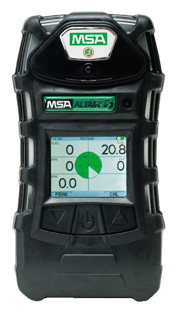 ALTAIR 5X Multigas Detector (LEL, O2, CO, H2S), 10' Sampling line and 1' probe - Latex, Supported